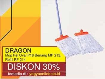Promo Harga DRAGON Alat Pel Mop Handle  - Yogya
