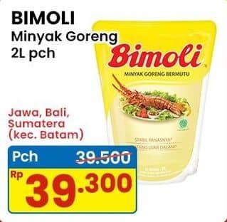 Promo Harga Bimoli Minyak Goreng 2000 ml - Indomaret