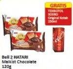 Promo Harga ASIA HATARI Malkist Crackers Chocolate per 2 bungkus 120 gr - Alfamart