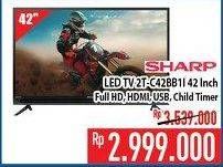 Promo Harga SHARP 2T-C42BB1i | Android TV 42"  - Hypermart