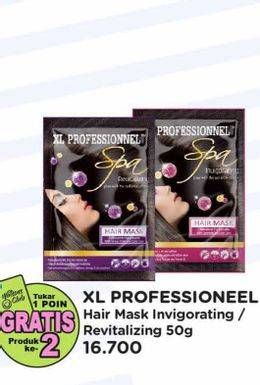 Promo Harga Xl Professional Hair Mask Invigorating, Revitalizing 50 gr - Watsons
