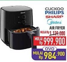 Promo Harga Cuckoo/Philips/Sharp/Midea Air Fryer  - Hypermart