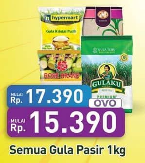 Promo Harga ANEKA GULA PASIR  - Hypermart