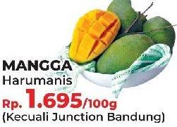 Promo Harga Mangga Harum Manis per 100 gr - Yogya