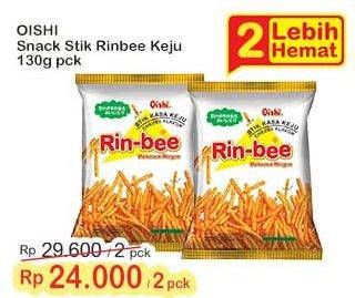 Promo Harga Oishi Rinbee Keju 130 gr - Indomaret