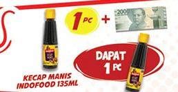 Promo Harga INDOFOOD Kecap Manis 135 ml - Indomaret