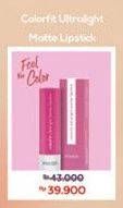 Promo Harga WARDAH Colorfit Ultralight Matte Lipstick  - Indomaret
