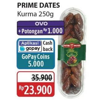Promo Harga Prime Dates Kurma 250 gr - Alfamidi