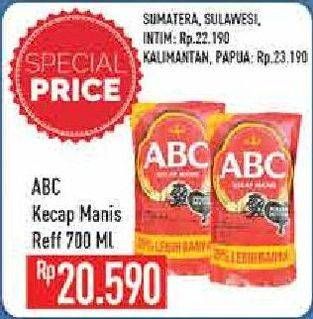 Promo Harga ABC Kecap Manis 700 ml - Hypermart