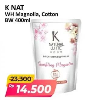 K Natural White Body Wash
