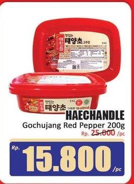Promo Harga CJ HAECHANDLE Gochujang (Hot Pepper Paste) 200 gr - Hari Hari