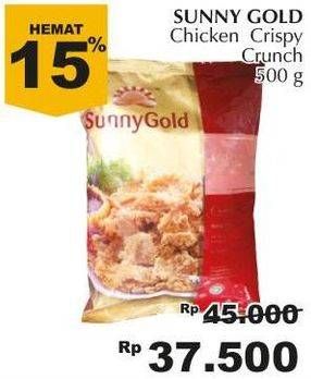 Promo Harga SUNNY GOLD Chicken Crispy Crunch 500 gr - Giant