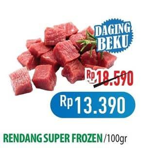 Promo Harga Daging Rendang Sapi per 100 gr - Hypermart