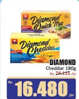 Promo Harga Diamond Keju Cheddar 180 gr - Hari Hari