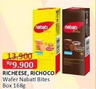 Promo Harga Nabati Wafer Richeese, Richoco 50 gr - Indomaret