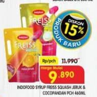 Promo Harga Freiss Syrup Orange/Cocopandan  - Superindo