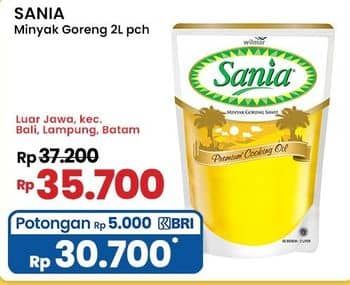 Promo Harga Sania Minyak Goreng 2000 ml - Indomaret