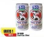 Promo Harga So Good Susu Steril 189 ml - Alfamart