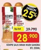 Promo Harga Kewpie Saus Siram Wijen Sangrai 200 ml - Superindo