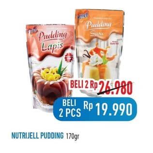 Promo Harga Nutrijell Pudding 170 gr - Hypermart