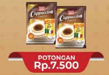 Promo Harga Torabika Cappuccino Extra Choco Granule per 30 sachet 25 gr - Hypermart