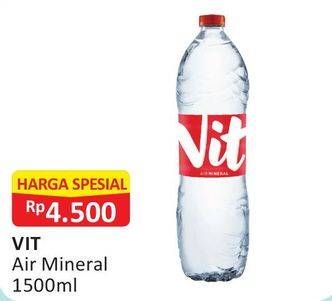 Promo Harga VIT Air Mineral 1500 ml - Alfamart