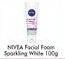 Promo Harga NIVEA Facial Foam Sparkling White 100 gr - Alfamart