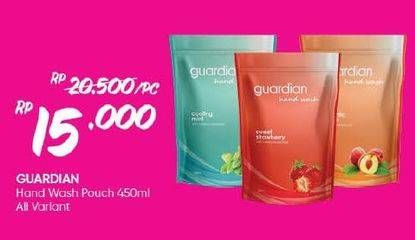 Promo Harga Guardian Hand Wash All Variants 450 ml - Guardian