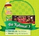 Promo Harga Bu Rahmat 3 (Teh Gelas + Tango Wafer)  - Alfamart