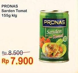 Promo Harga PRONAS Sarden Tomat 155 gr - Indomaret