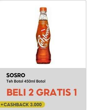 Promo Harga Sosro Teh Botol 450 ml - Indomaret