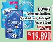 Promo Harga Downy Plus Collection Sport Fresh, Anti Bau, Anti Apek 680 ml - Hypermart