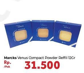 Promo Harga MARCKS Venus Powder Compact 12 gr - Carrefour