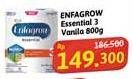 Promo Harga Enfagrow Essential 3 Susu Formula Vanila 800 gr - Alfamidi