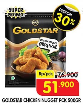 Promo Harga Goldstar Chicken Nugget 500 gr - Superindo