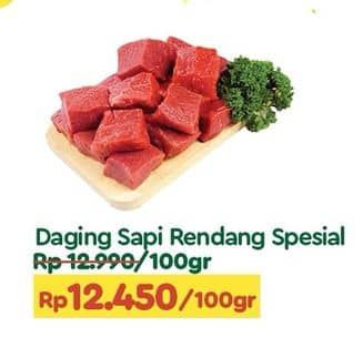 Promo Harga Daging Rendang Sapi per 100 gr - TIP TOP