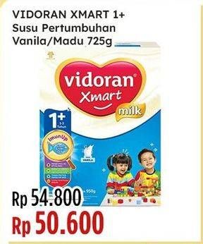 Promo Harga Vidoran Xmart 1+ Madu, Vanilla 725 gr - Indomaret