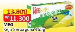 Promo Harga MEG Keju Serbaguna 165 gr - Alfamart