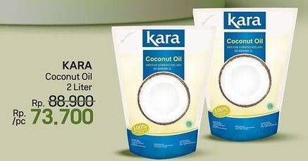 Promo Harga Kara Coconut Oil 2000 ml - LotteMart