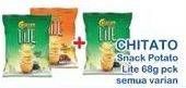 Promo Harga CHITATO Lite Snack Potato Chips  All Variants 68 gr - Indomaret
