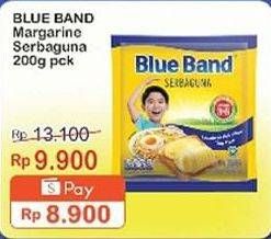 Promo Harga Blue Band Margarine Serbaguna 200 gr - Indomaret