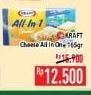 Promo Harga KRAFT All in 1 Cheddar 165 gr - Hypermart