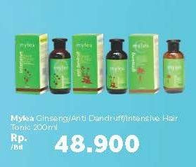 Promo Harga MYLEA Shampoo Ginseng, Anti Dandruff, Intensive 200 ml - Carrefour