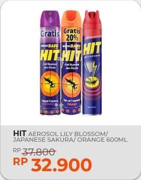 Promo Harga HIT Aerosol Lilly Blossom, Japanese Sakura, Orange 600 ml - Yogya