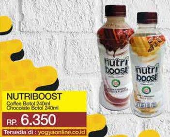 Promo Harga MINUTE MAID Nutriboost Coffee, Chocolate 240 ml - Yogya