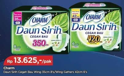 Charm Daun Sirih + Herbal 6 pcs Harga Promo Rp13.625