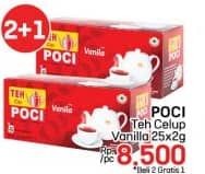 Promo Harga Cap Poci Teh Celup Vanila per 25 pcs 2 gr - LotteMart