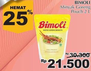 Promo Harga BIMOLI Minyak Goreng 2 ltr - Giant