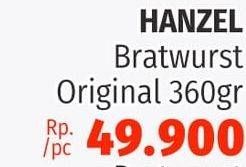 Promo Harga Hanzel Bratwurst Original 360 gr - Lotte Grosir