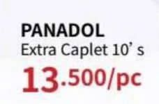 Promo Harga Panadol Paracetamol Extra 10 pcs - Guardian